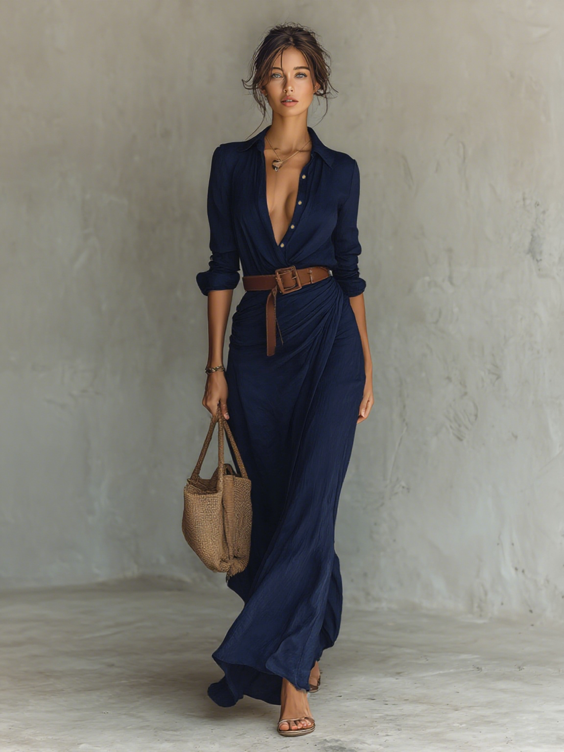 Navy Blue / 2XL/US 14