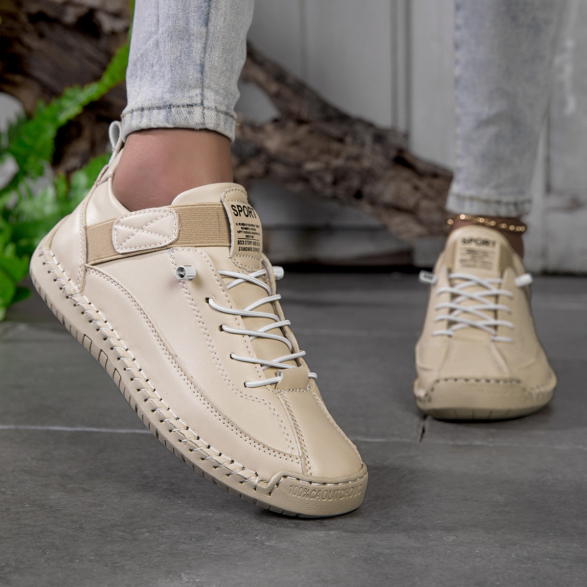 11.5 (USA Women's Size) / Sand Beige