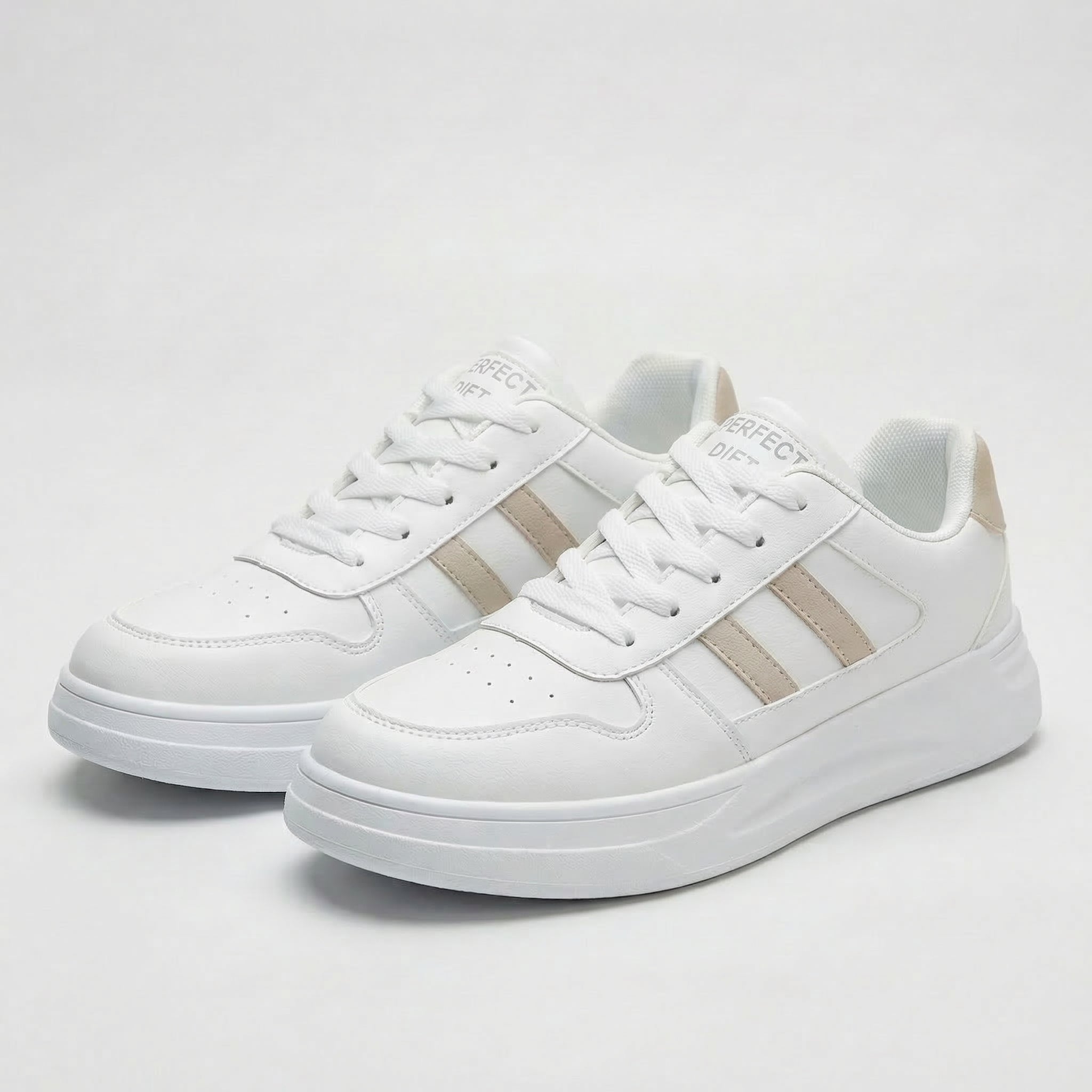White/Brown / 9 (USA Women's Size)