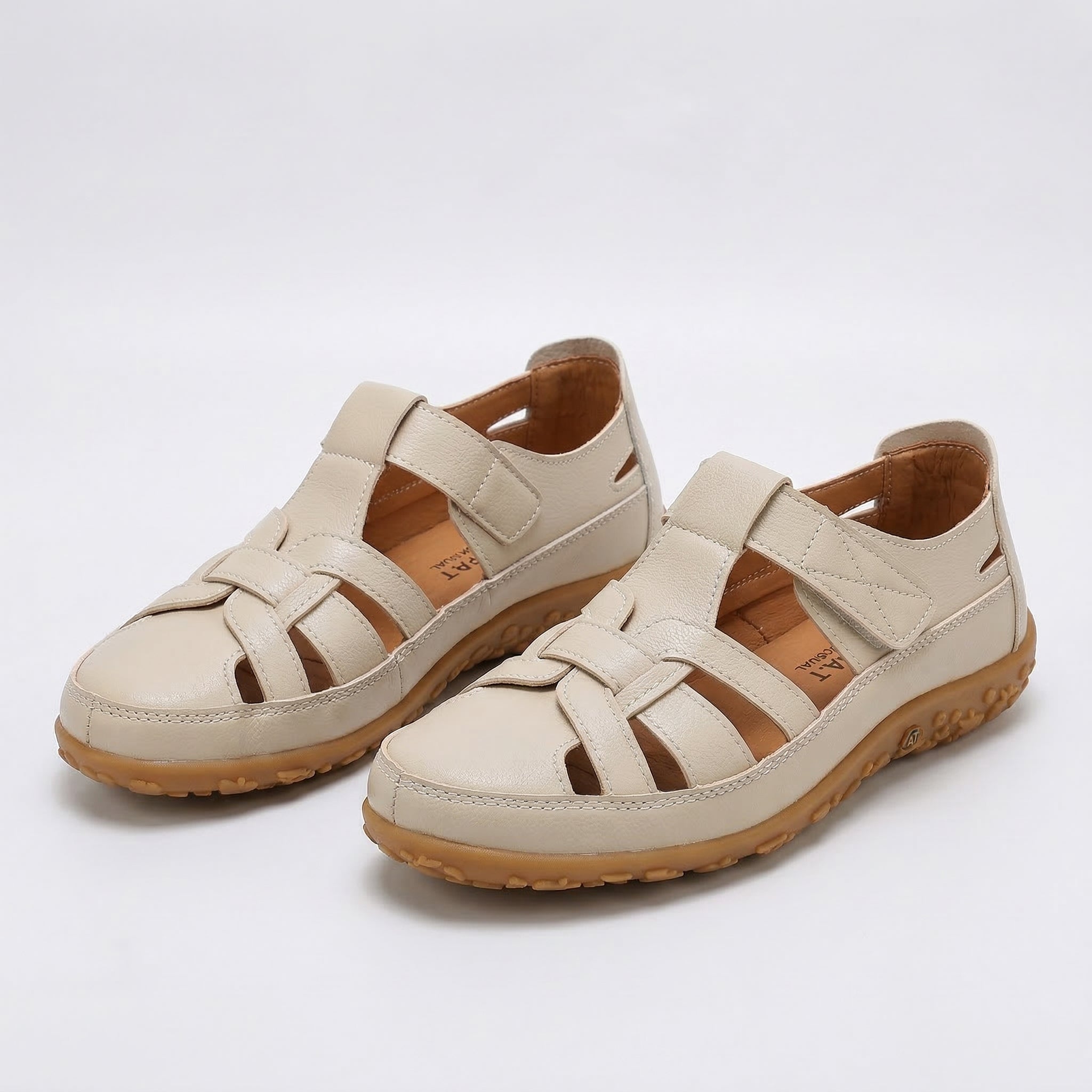 Beige / 11.5 (USA Women's Size)