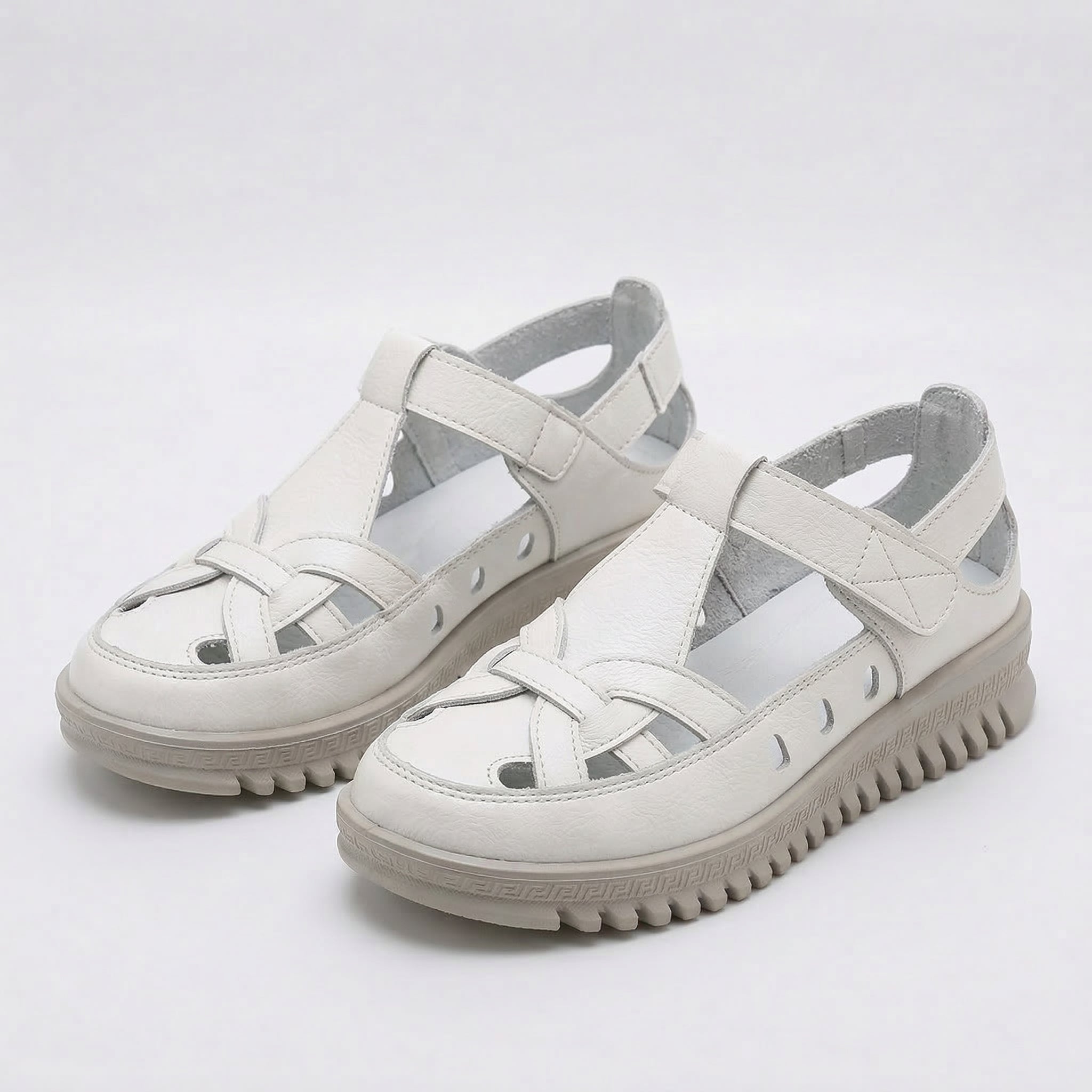 Cream-white / 10.5 (USA Women's Size)