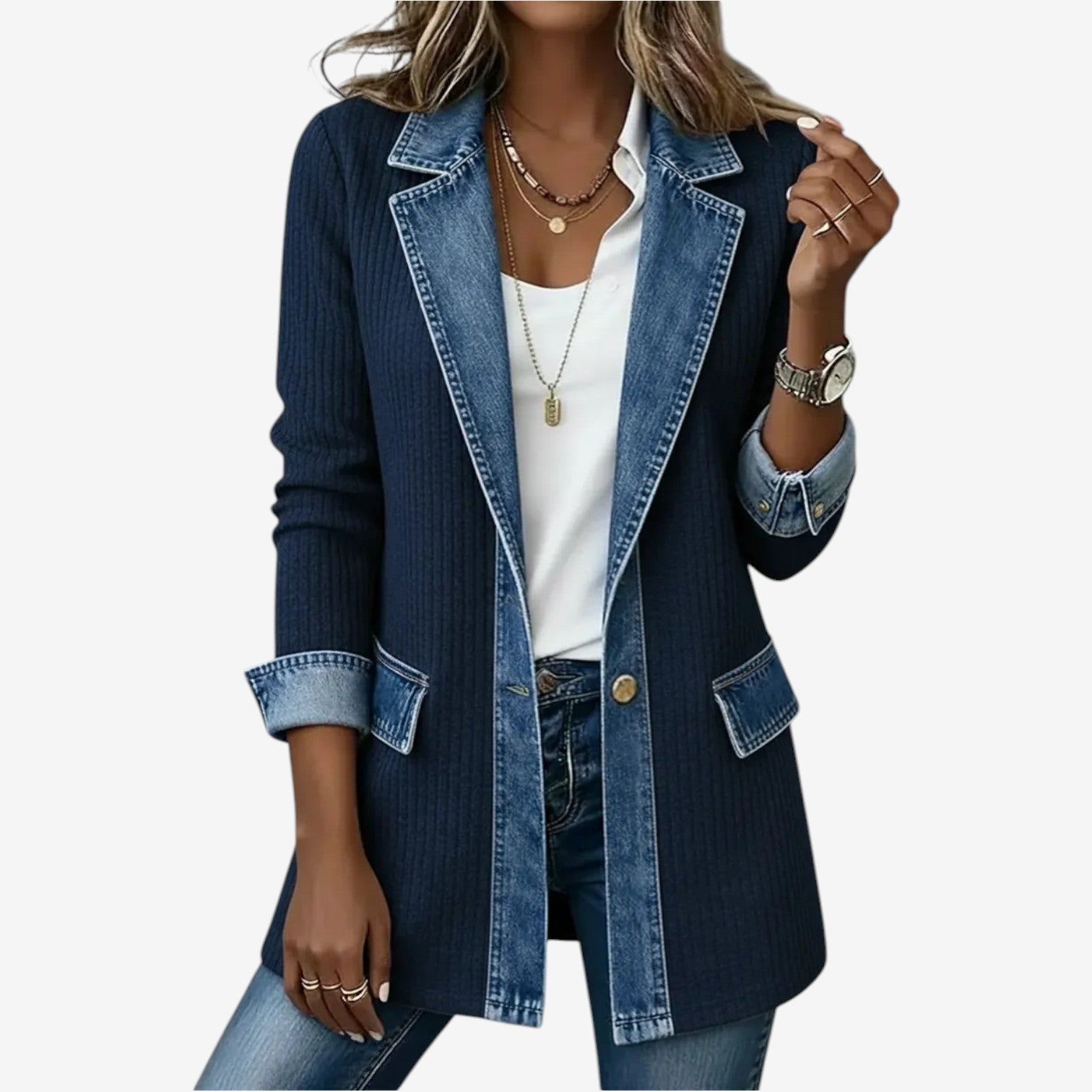 Navy Blue / 3XL (24-26)
